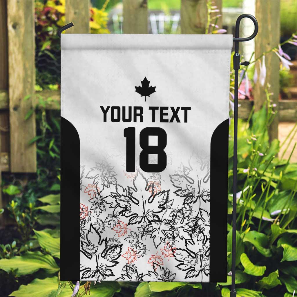 Canada Rugby Custom Garden Flag Maple Leafs Go Champion - Wonder Print Shop