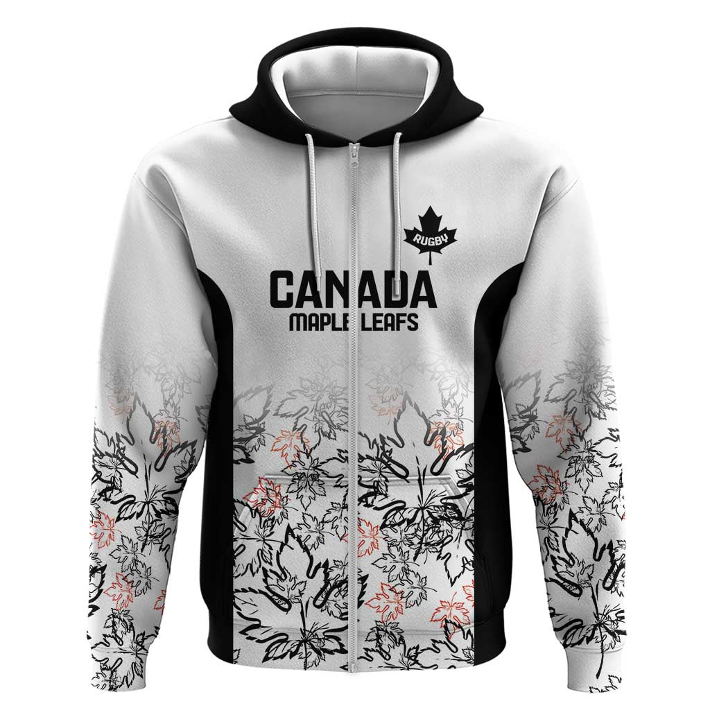 Canada Rugby Custom Hoodie Maple Leafs Go Champion - Wonder Print Shop