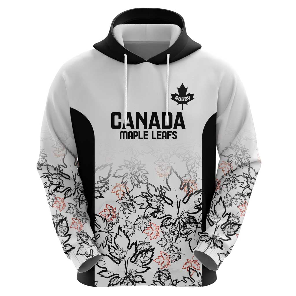 Canada Rugby Custom Hoodie Maple Leafs Go Champion - Wonder Print Shop