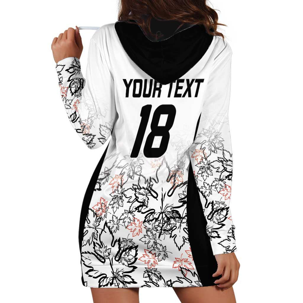 Canada Rugby Custom Hoodie Dress Maple Leafs Go Champion - Wonder Print Shop