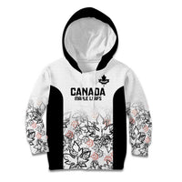 Canada Rugby Custom Kid Hoodie Maple Leafs Go Champion - Wonder Print Shop