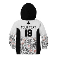 Canada Rugby Custom Kid Hoodie Maple Leafs Go Champion - Wonder Print Shop