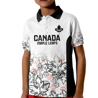 Canada Rugby Custom Kid Polo Shirt Maple Leafs Go Champion - Wonder Print Shop