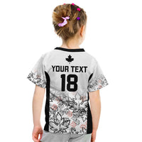 Canada Rugby Custom Kid T Shirt Maple Leafs Go Champion - Wonder Print Shop