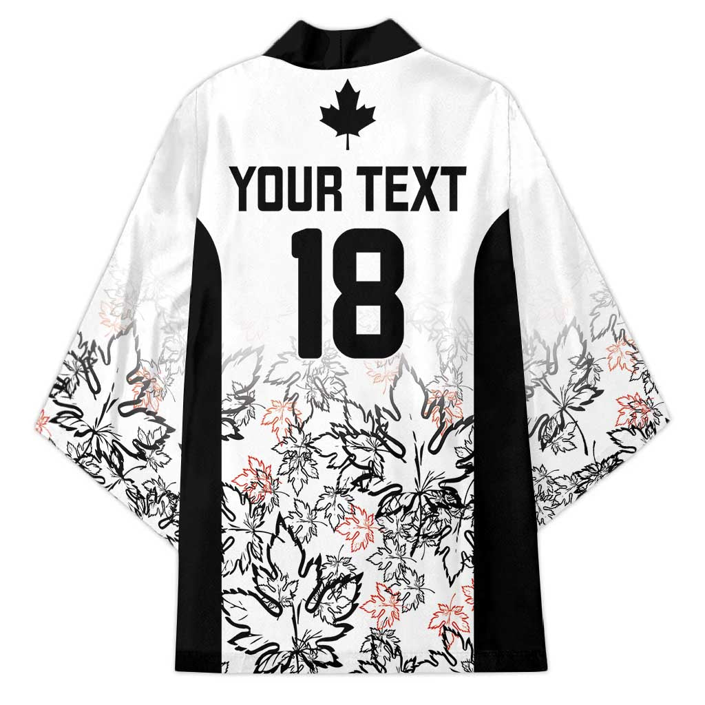 Canada Rugby Custom Kimono Maple Leafs Go Champion - Wonder Print Shop