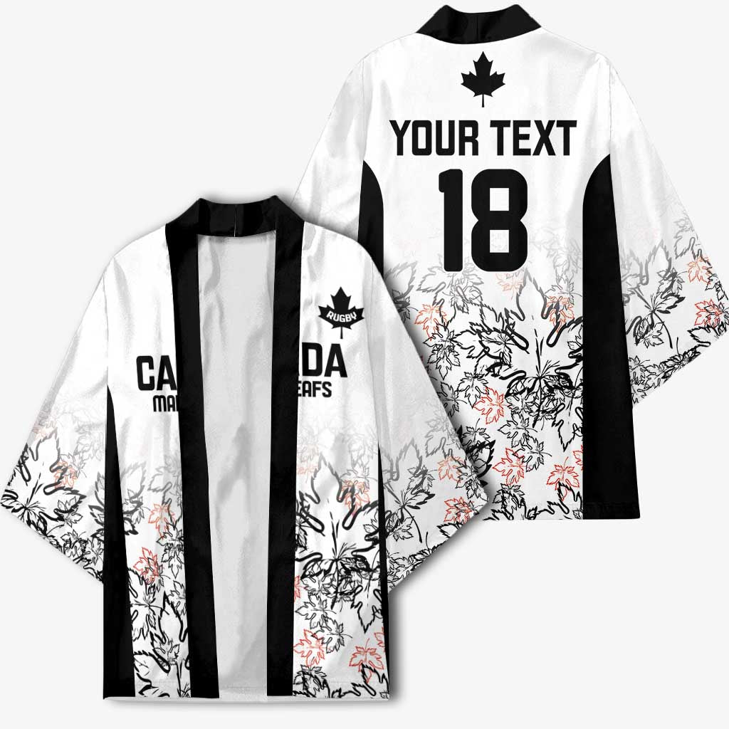 Canada Rugby Custom Kimono Maple Leafs Go Champion - Wonder Print Shop