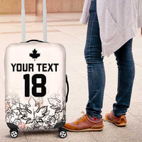 Canada Rugby Custom Luggage Cover Maple Leafs Go Champion - Wonder Print Shop