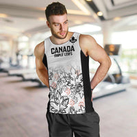 Canada Rugby Custom Men Tank Top Maple Leafs Go Champion - Wonder Print Shop