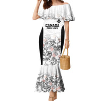 Canada Rugby Custom Mermaid Dress Maple Leafs Go Champion - Wonder Print Shop