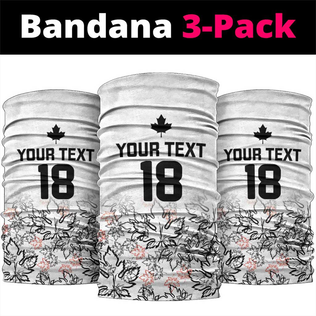 Canada Rugby Custom Neck Gaiter Maple Leafs Go Champion - Wonder Print Shop