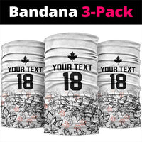 Canada Rugby Custom Neck Gaiter Maple Leafs Go Champion - Wonder Print Shop