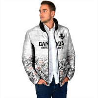 Canada Rugby Custom Padded Jacket Maple Leafs Go Champion - Wonder Print Shop