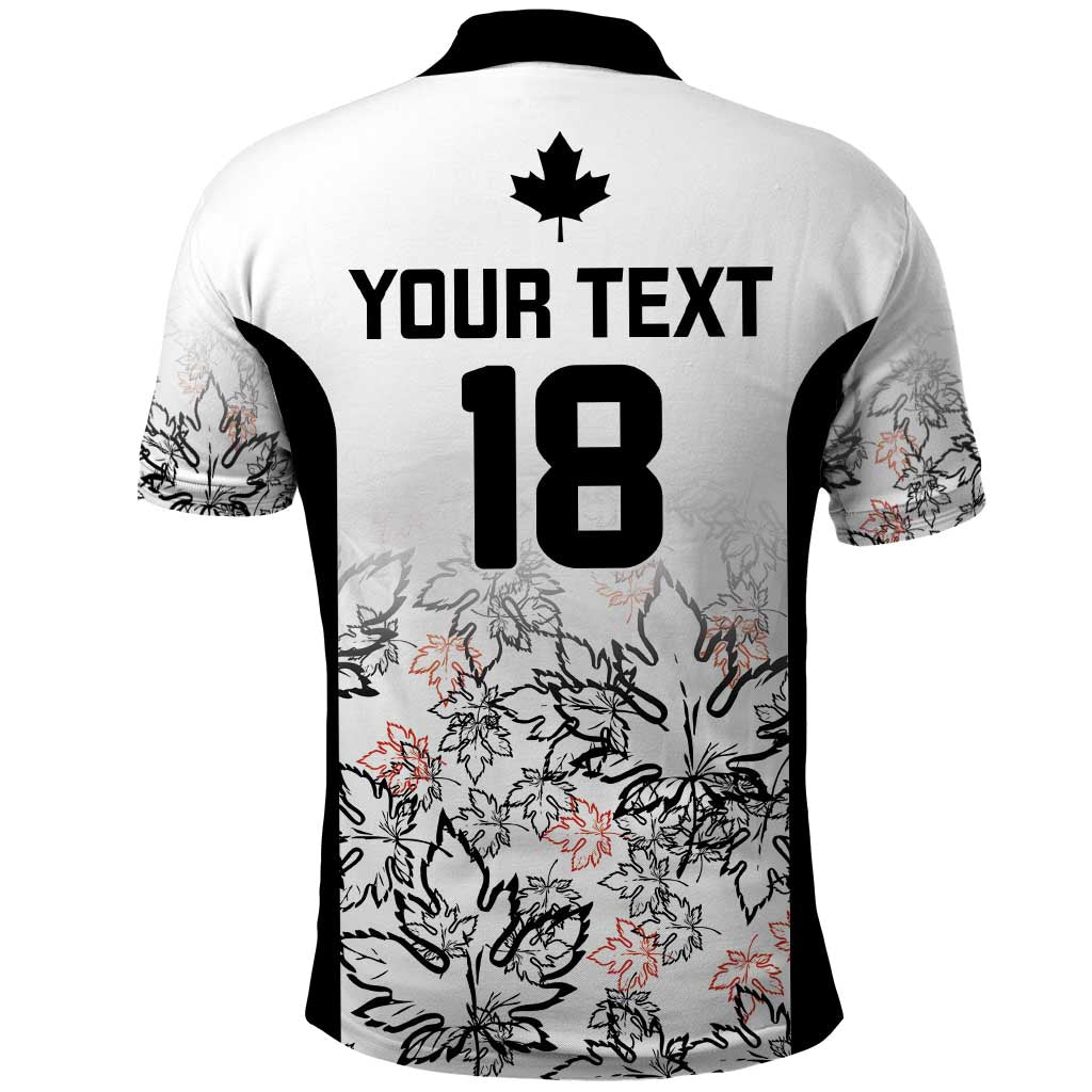 Canada Rugby Custom Polo Shirt Maple Leafs Go Champion - Wonder Print Shop