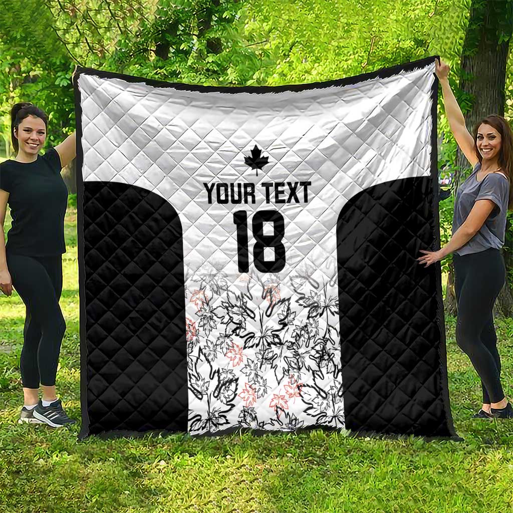 Canada Rugby Custom Quilt Maple Leafs Go Champion - Wonder Print Shop
