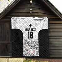 Canada Rugby Custom Quilt Maple Leafs Go Champion - Wonder Print Shop