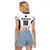 Canada Rugby Custom Raglan Cropped T Shirt Maple Leafs Go Champion - Wonder Print Shop