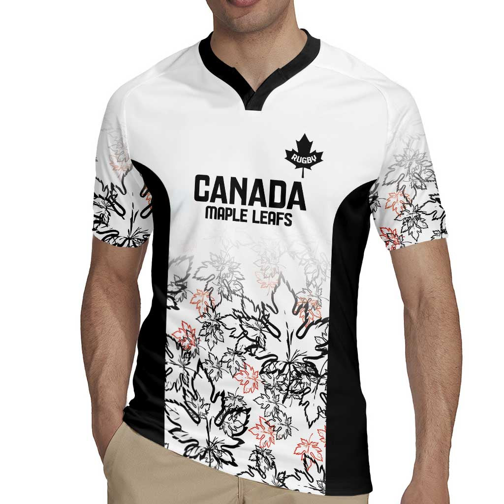 Canada Rugby Custom Rugby Jersey Maple Leafs Go Champion - Wonder Print Shop