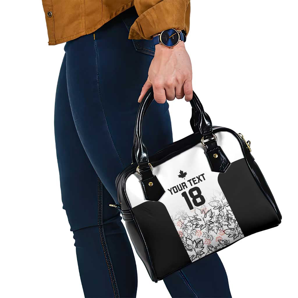 Canada Rugby Custom Shoulder Handbag Maple Leafs Go Champion - Wonder Print Shop
