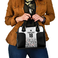 Canada Rugby Custom Shoulder Handbag Maple Leafs Go Champion - Wonder Print Shop
