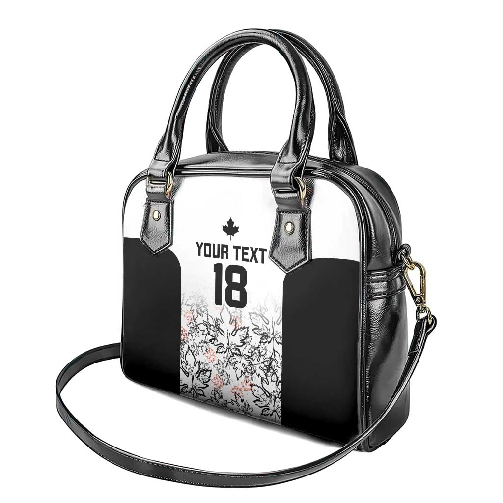Canada Rugby Custom Shoulder Handbag Maple Leafs Go Champion - Wonder Print Shop