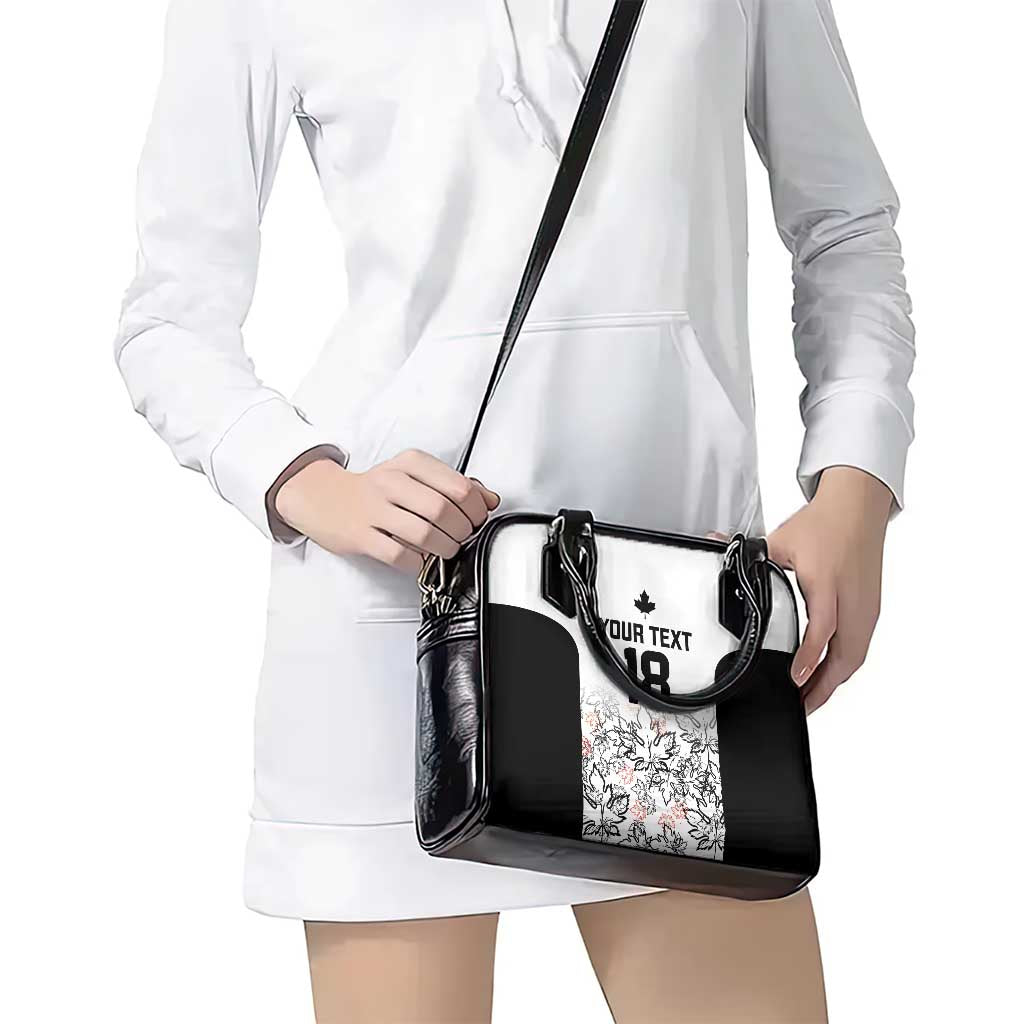 Canada Rugby Custom Shoulder Handbag Maple Leafs Go Champion - Wonder Print Shop