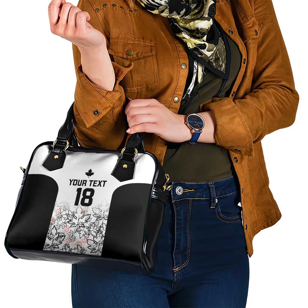 Canada Rugby Custom Shoulder Handbag Maple Leafs Go Champion - Wonder Print Shop