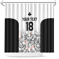 Canada Rugby Custom Shower Curtain Maple Leafs Go Champion - Wonder Print Shop