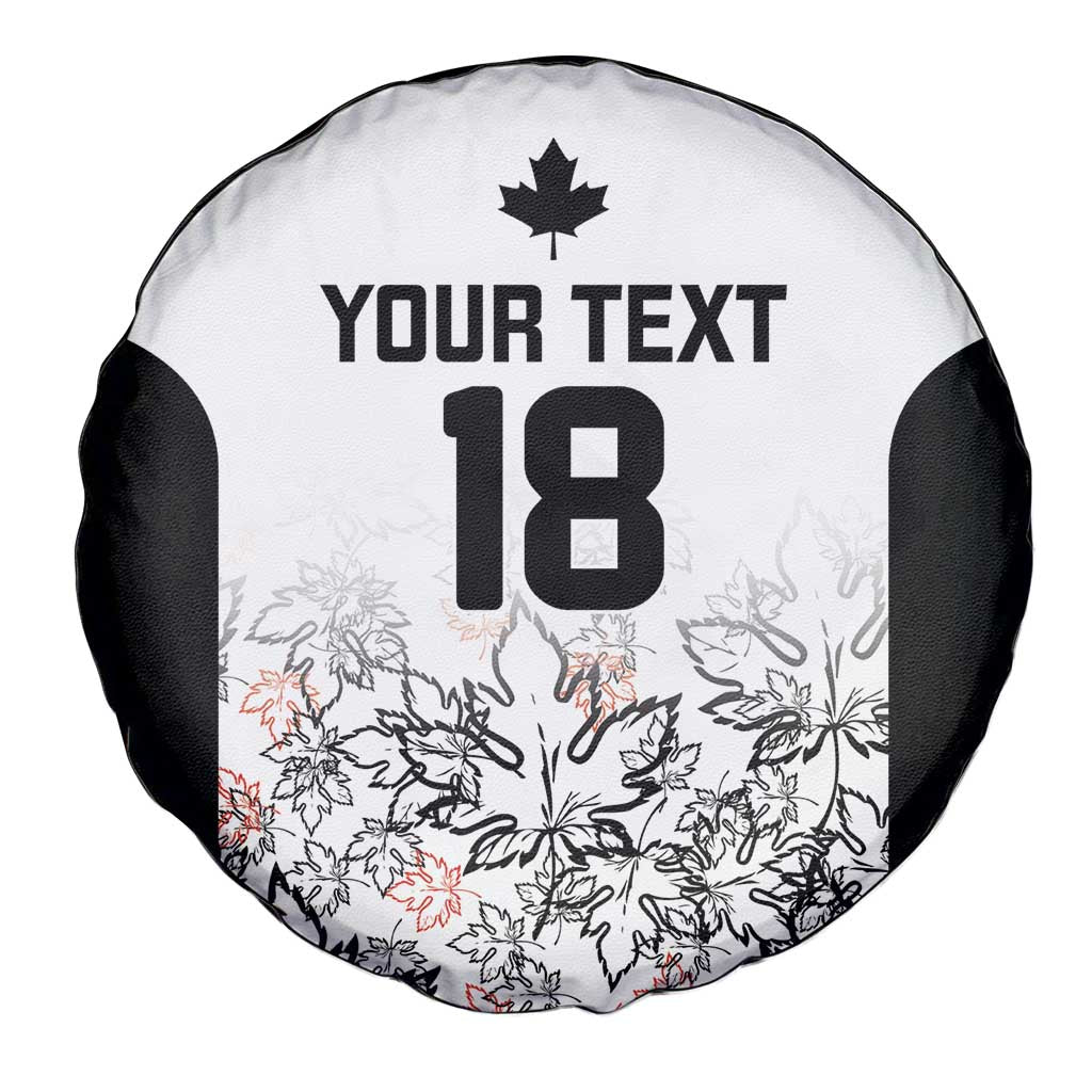 Canada Rugby Custom Spare Tire Cover Maple Leafs Go Champion - Wonder Print Shop