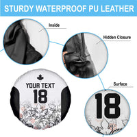 Canada Rugby Custom Spare Tire Cover Maple Leafs Go Champion - Wonder Print Shop