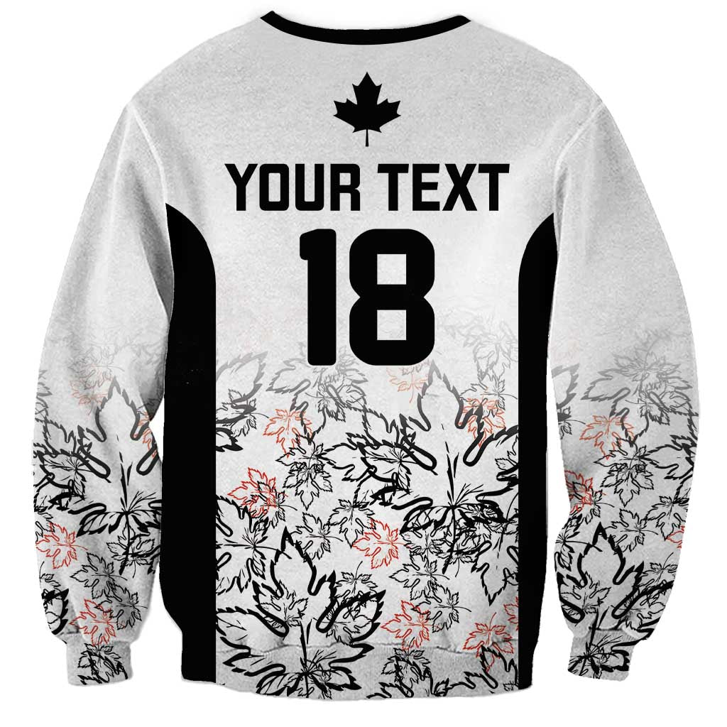 Canada Rugby Custom Sweatshirt Maple Leafs Go Champion - Wonder Print Shop