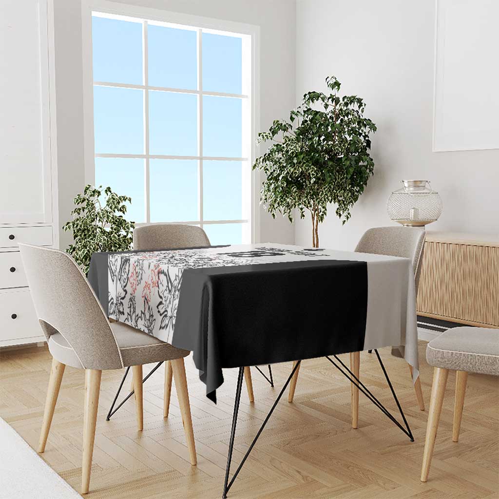 Canada Rugby Custom Tablecloth Maple Leafs Go Champion - Wonder Print Shop