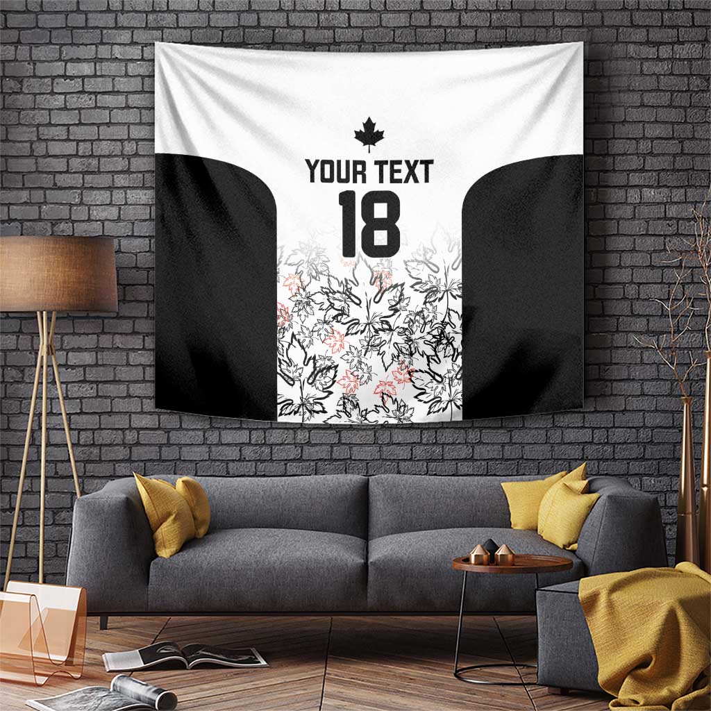 Canada Rugby Custom Tapestry Maple Leafs Go Champion - Wonder Print Shop