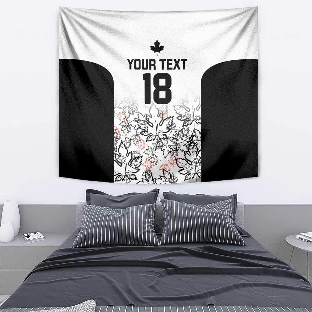 Canada Rugby Custom Tapestry Maple Leafs Go Champion - Wonder Print Shop