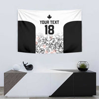 Canada Rugby Custom Tapestry Maple Leafs Go Champion - Wonder Print Shop