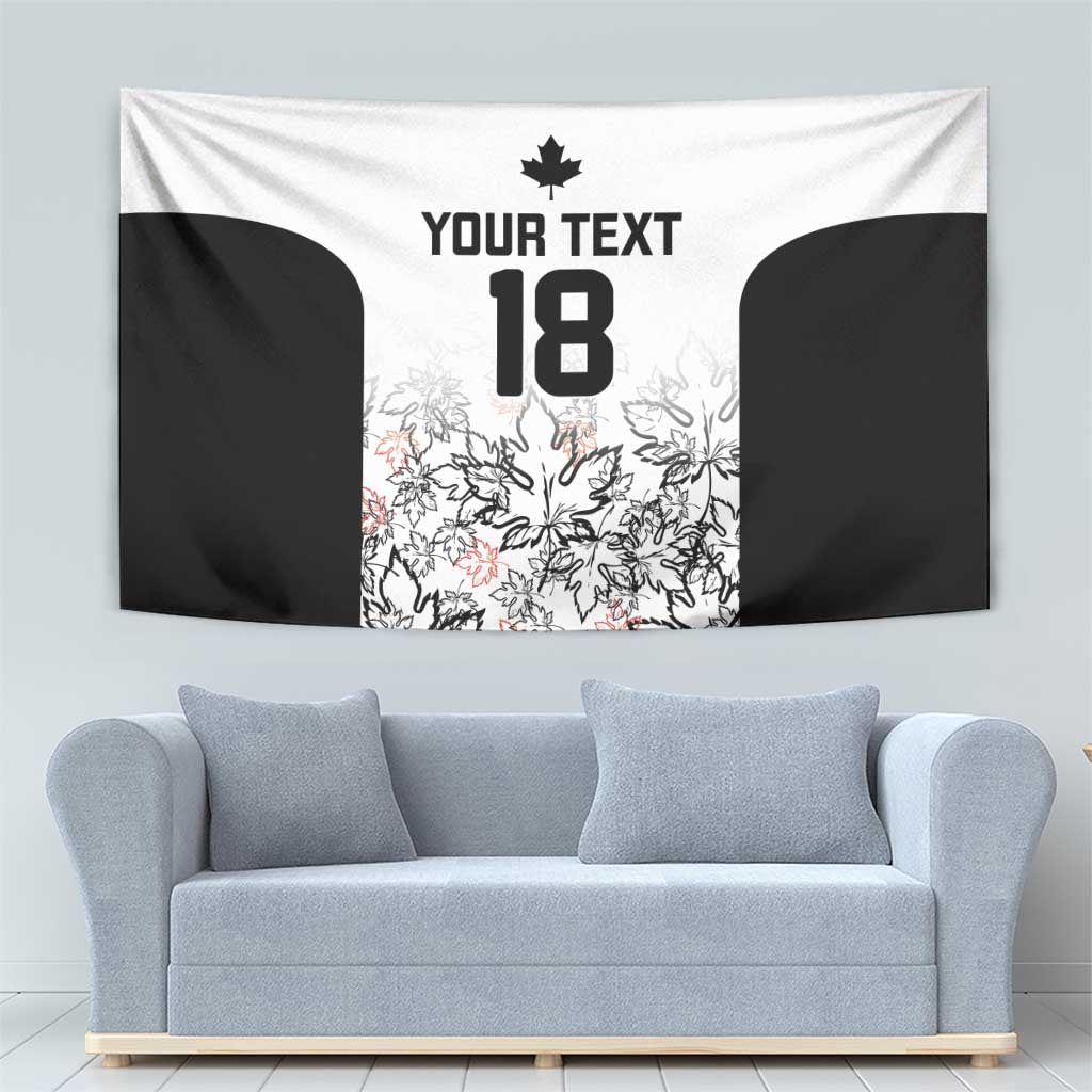 Canada Rugby Custom Tapestry Maple Leafs Go Champion - Wonder Print Shop