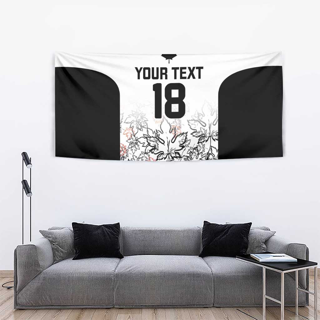 Canada Rugby Custom Tapestry Maple Leafs Go Champion - Wonder Print Shop