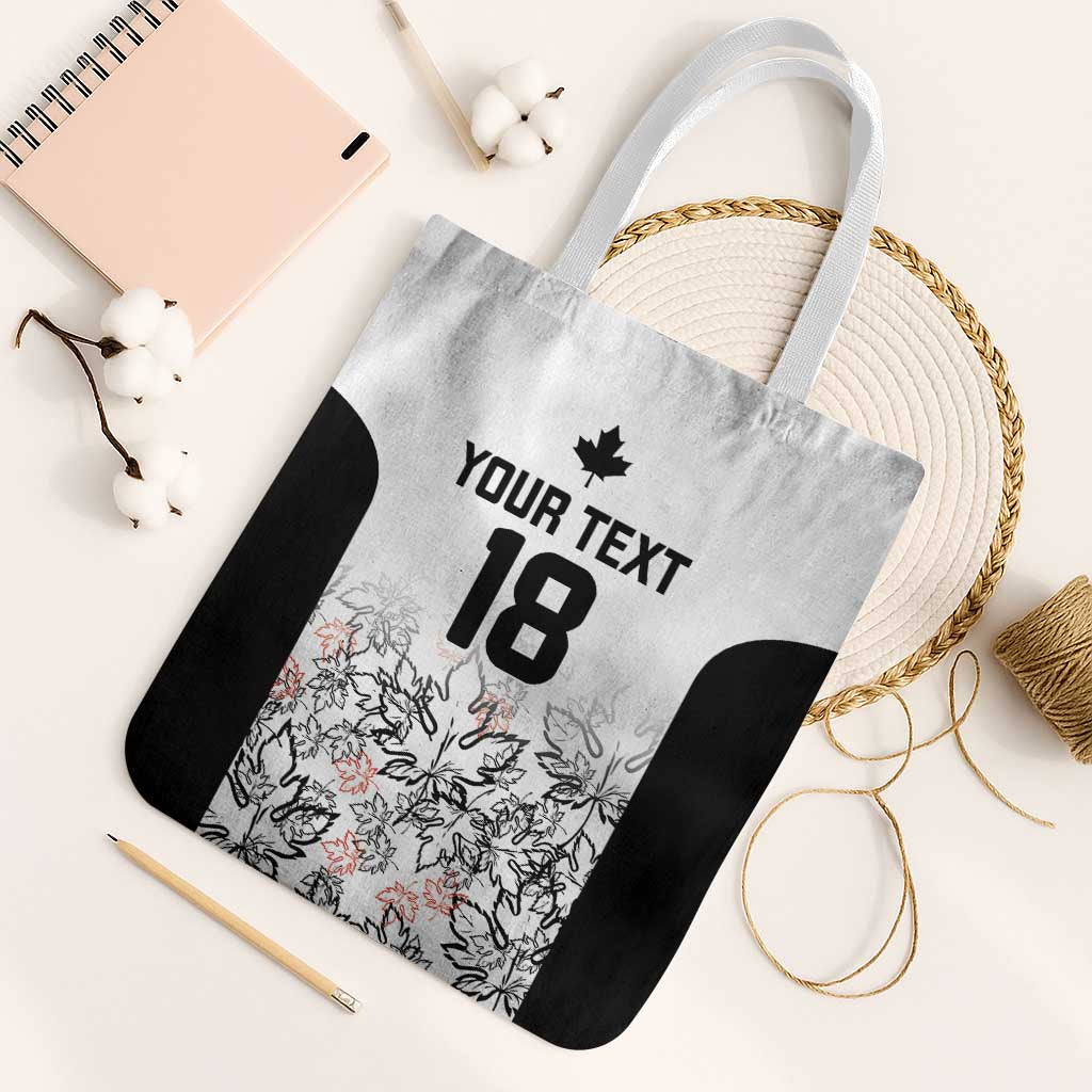 Canada Rugby Custom Tote Bag Maple Leafs Go Champion - Wonder Print Shop