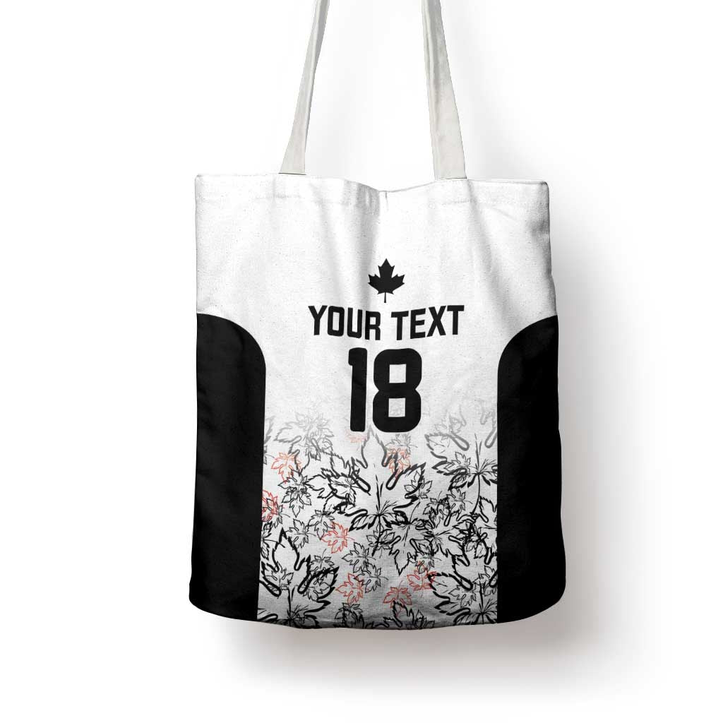 Canada Rugby Custom Tote Bag Maple Leafs Go Champion - Wonder Print Shop