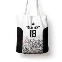 Canada Rugby Custom Tote Bag Maple Leafs Go Champion - Wonder Print Shop