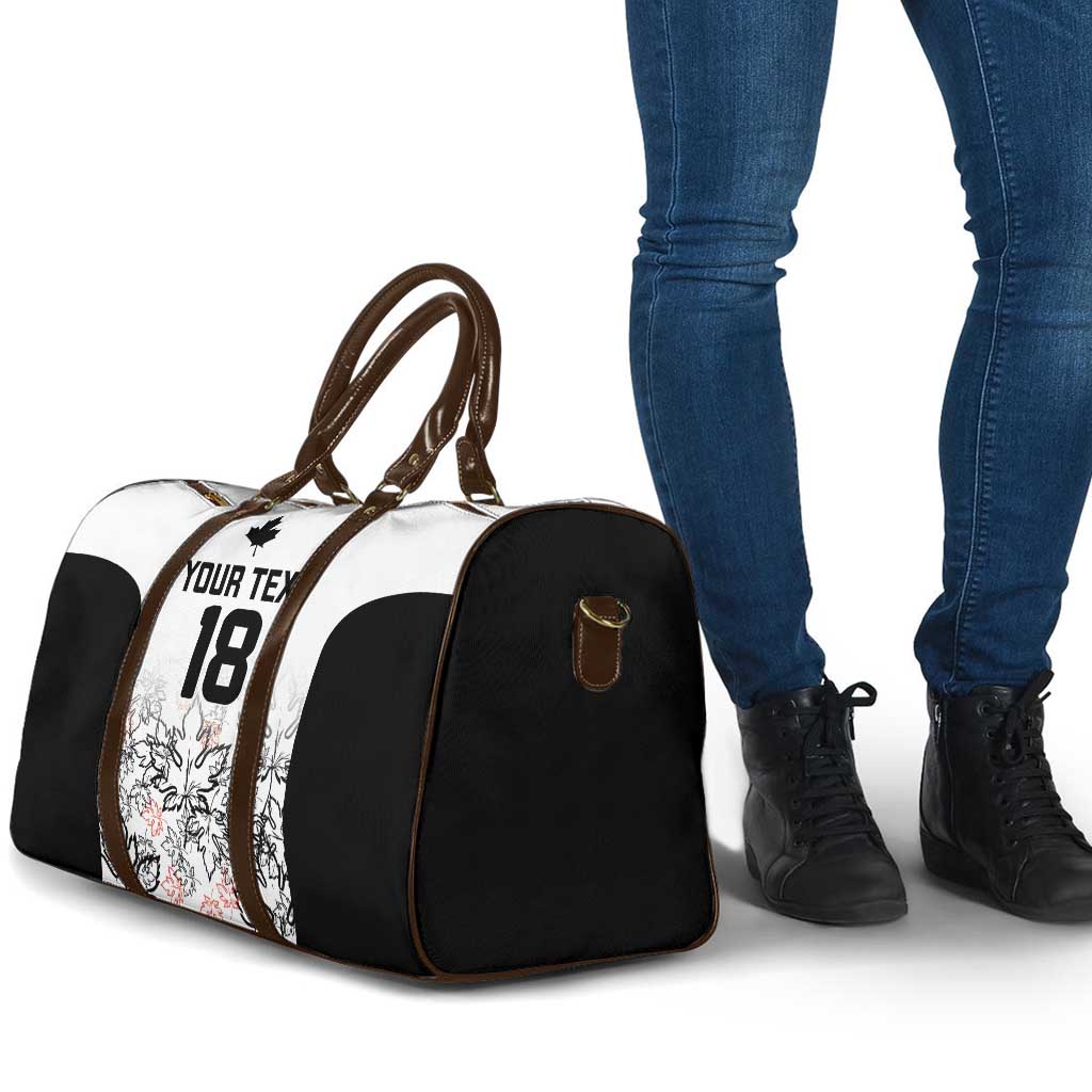 Canada Rugby Custom Travel Bag Maple Leafs Go Champion - Wonder Print Shop