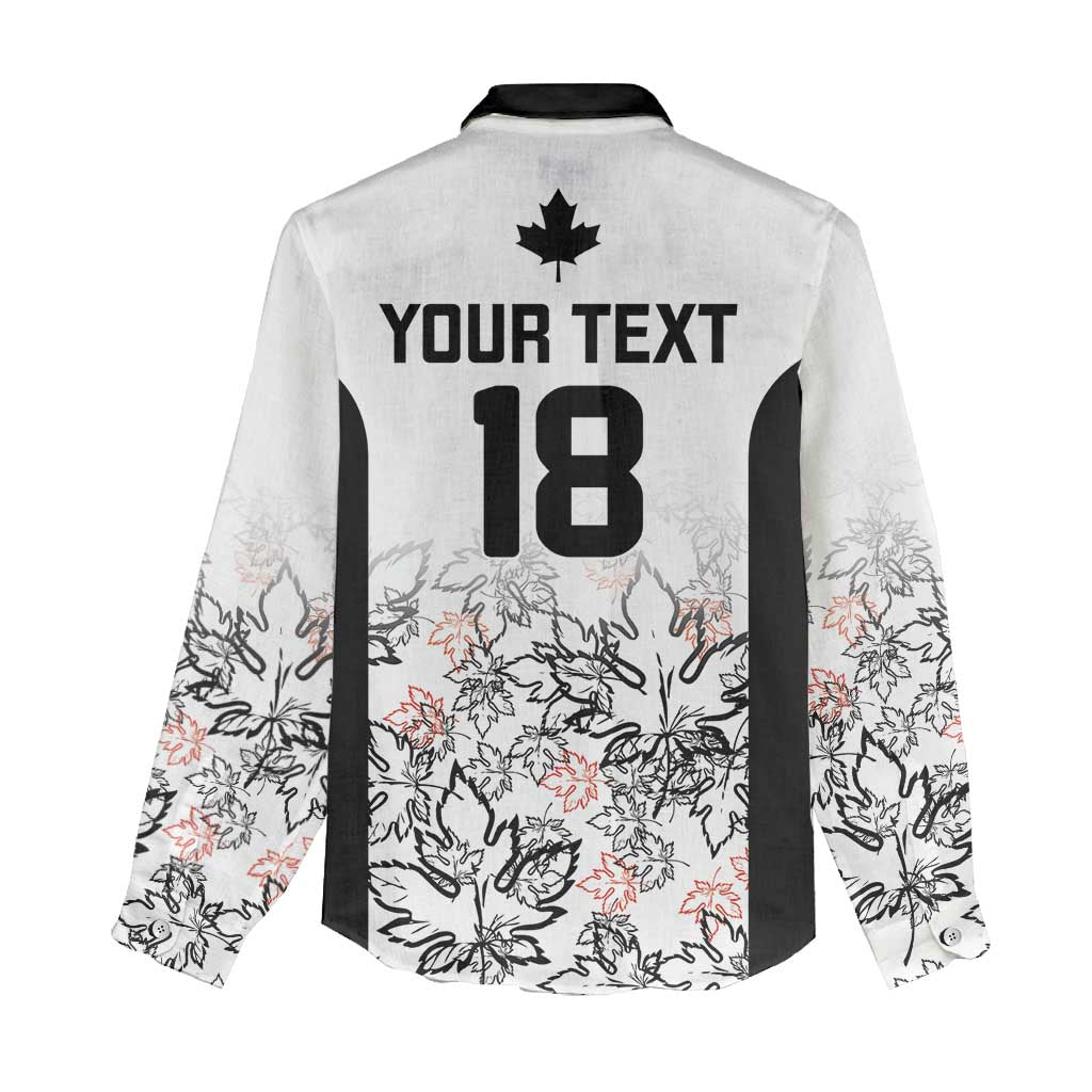 Canada Rugby Custom Women Casual Shirt Maple Leafs Go Champion - Wonder Print Shop