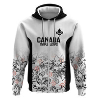Canada Rugby Custom Zip Hoodie Maple Leafs Go Champion - Wonder Print Shop