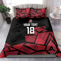 England Rugby Custom Bedding Set Red Roses Go Champion - Wonder Print Shop