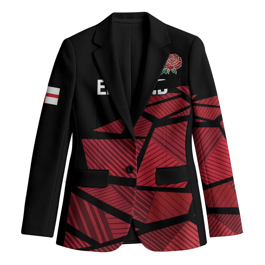 England Rugby Custom Blazer Red Roses Go Champion - Wonder Print Shop