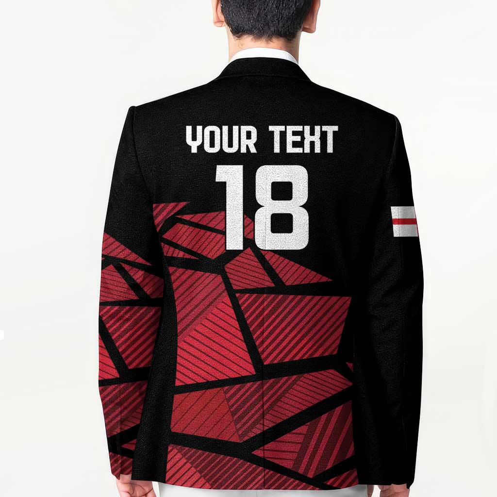 England Rugby Custom Blazer Red Roses Go Champion - Wonder Print Shop