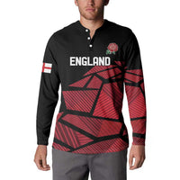 England Rugby Custom Button Sweatshirt Red Roses Go Champion - Wonder Print Shop