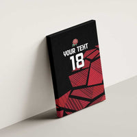 England Rugby Custom Canvas Wall Art Red Roses Go Champion - Wonder Print Shop