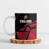 England Rugby Custom Ceramic Mug Red Roses Go Champion - Wonder Print Shop