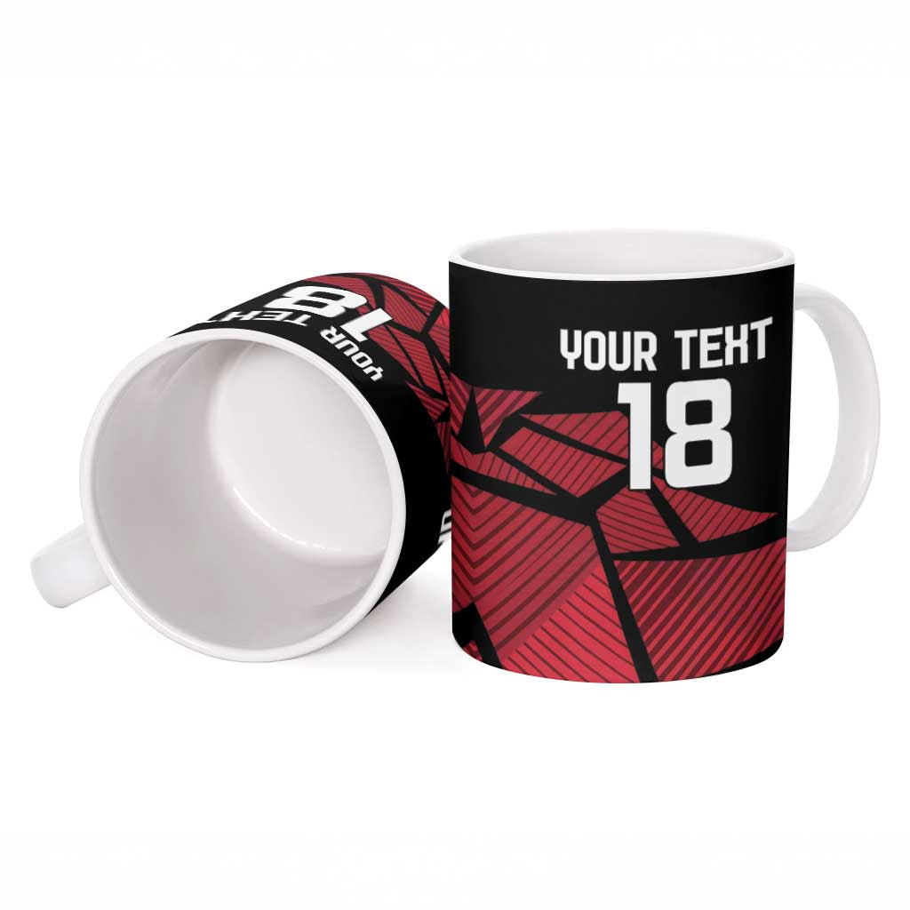 England Rugby Custom Ceramic Mug Red Roses Go Champion - Wonder Print Shop