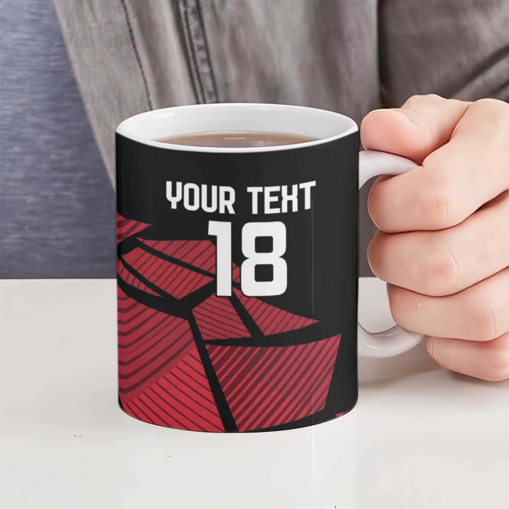 England Rugby Custom Ceramic Mug Red Roses Go Champion - Wonder Print Shop